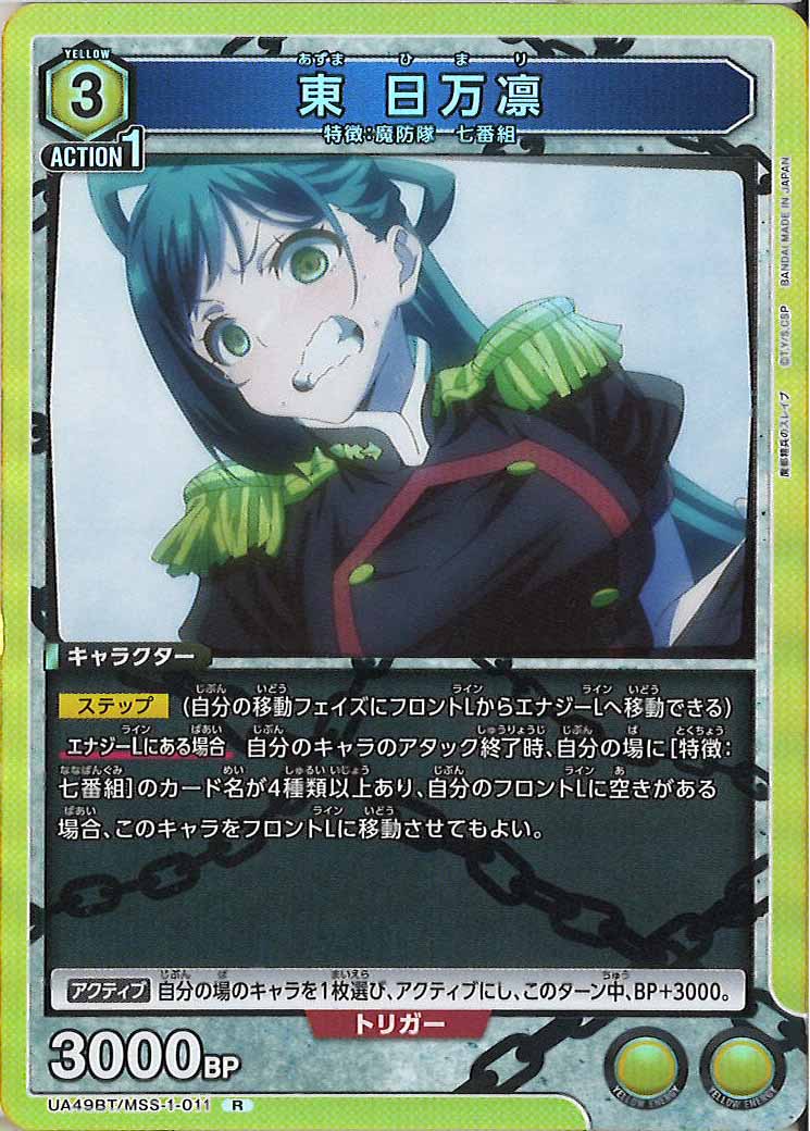 UA49BT]東 日万凛【R】UA49BT/MSS-1-011 – フルコンプ ONLINE SHOP