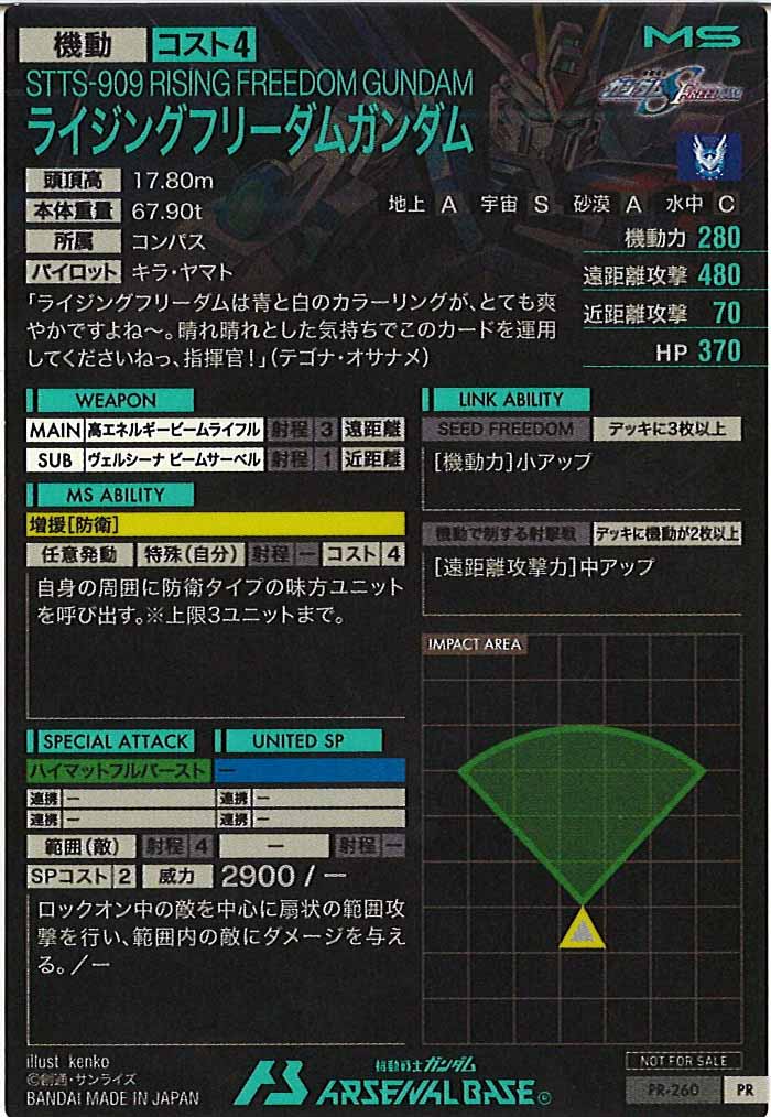 [PR]ライジングフリーダムガンダム【PR】PR-260