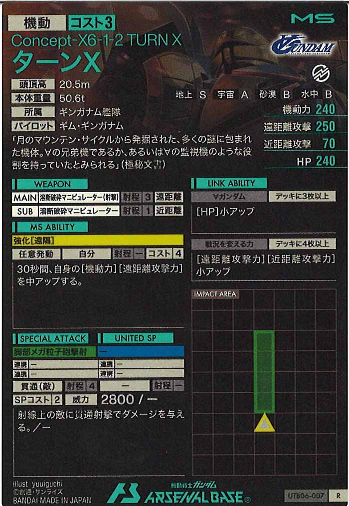 [UTB06]ターンX【R】UTB06-007