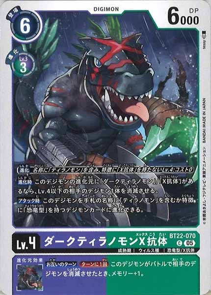 [BT-22]ダークティラノモンX抗体【C】BT22-070