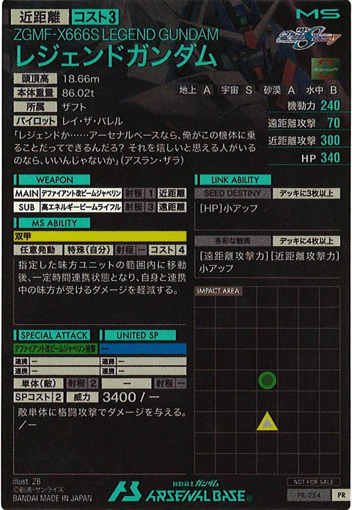 [PR]レジェンドガンダム【PR】PR-254