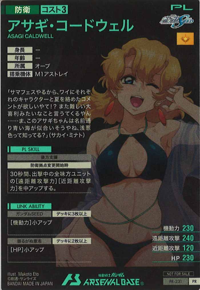 [PR]アサギ・コードウェル【PR】PR-231