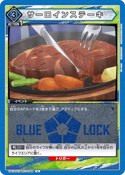 [UA12-ST]サーロインステーキ【U】UA12ST/BLK-1-064