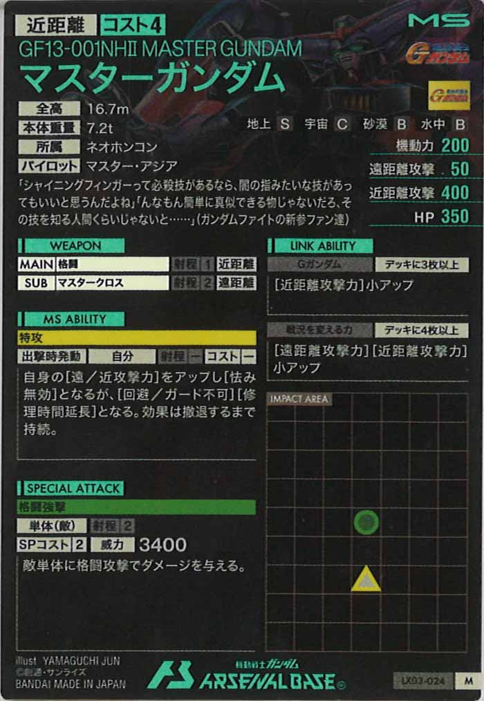 [LX03]マスターガンダム【M】LX03-024