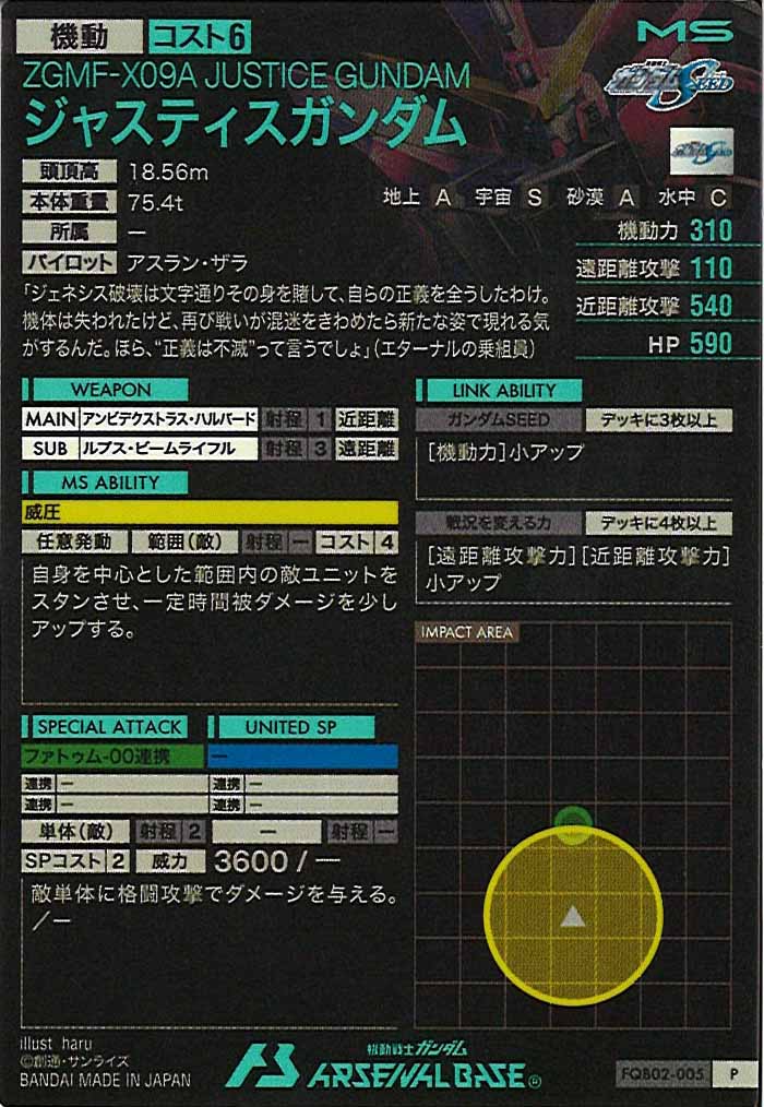 [FQB02]ジャスティスガンダム【P】FQB02-005