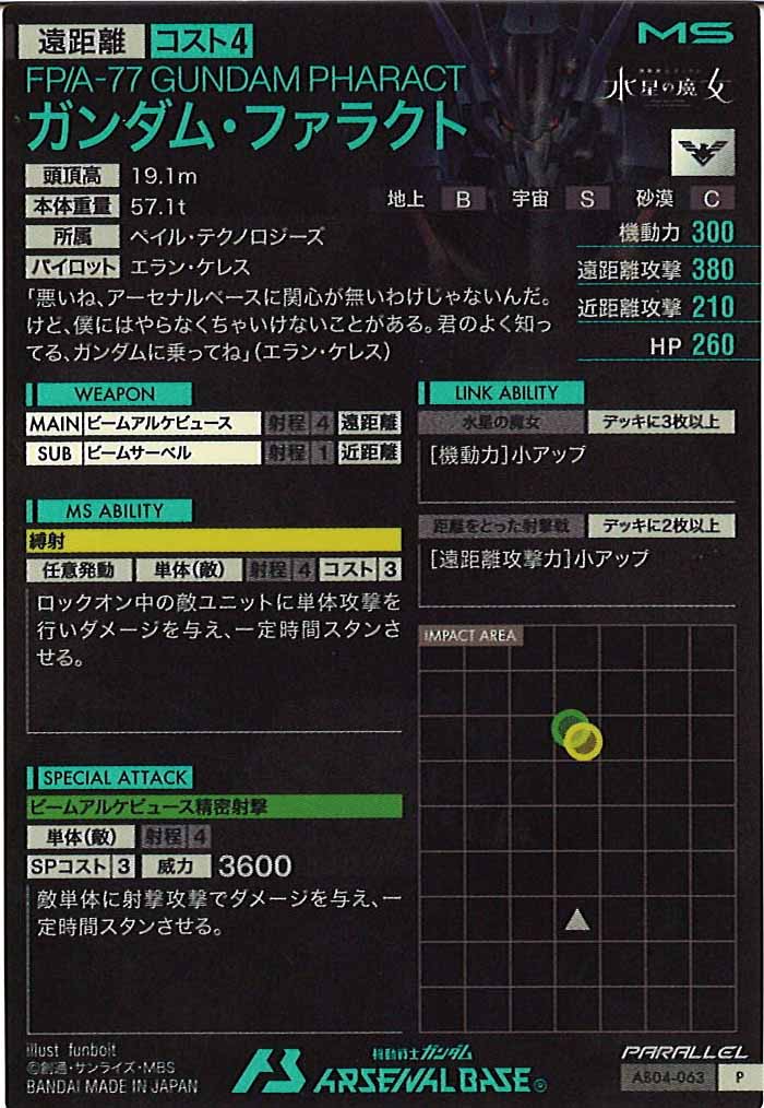 [AB04]ガンダム・ファラクト(PARALLEL)【P】AB04-063