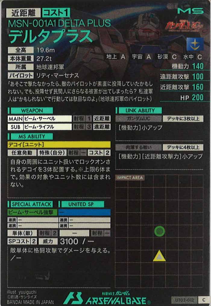 [UT02]デルタプラス【C】UT02-012