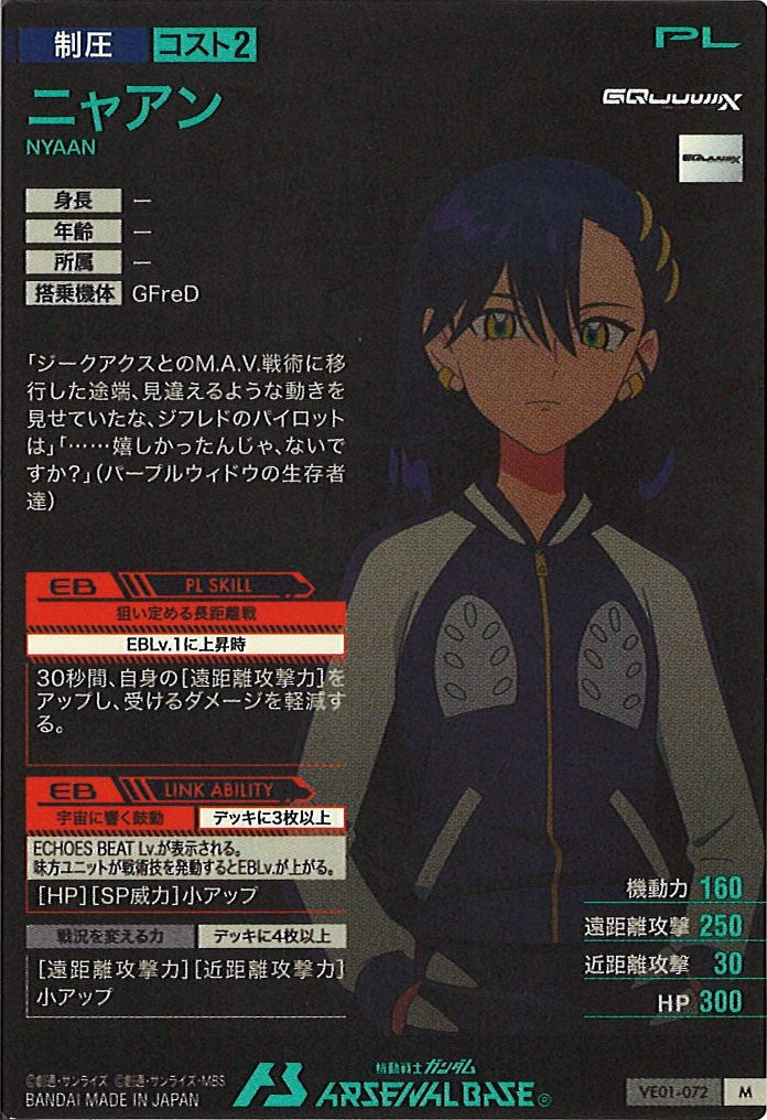 [VE01]ニャアン【M】VE01-072