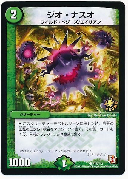 [PR-Y12]ジオ・ナスオ【PR】P13/Y12