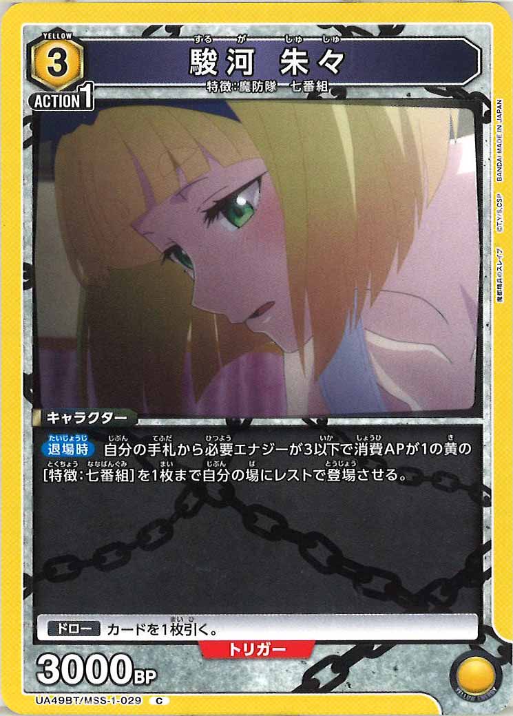 [UA49BT]駿河 朱々【C】UA49BT/MSS-1-029