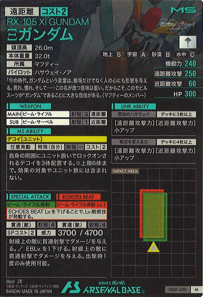 [VE01]Ξガンダム【M】VE01-010