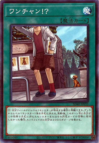 [SD40]ワンチャン！？(ノーマル)SD40-JP033