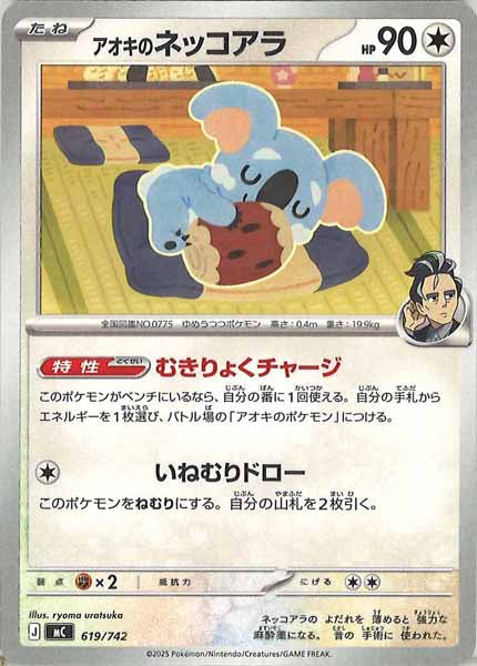 [MC]アオキのネッコアラ【No mark】619/742