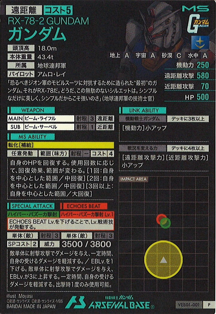 [VEB01]ガンダム【P】VEB01-001