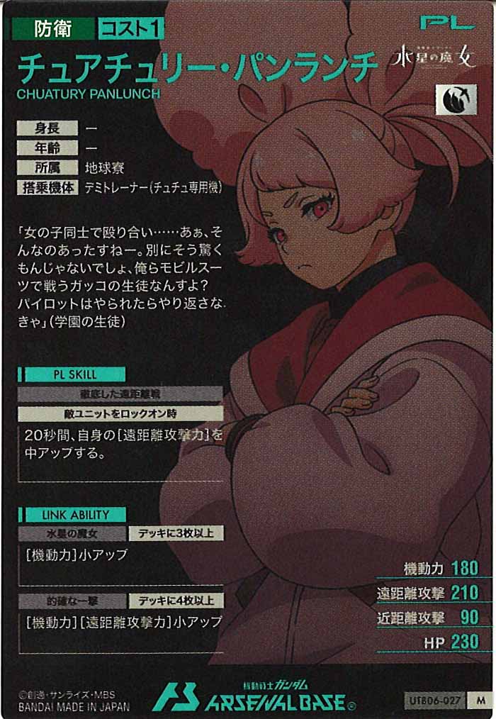 [UTB06]チュアチュリー・パンランチ【M】UTB06-027