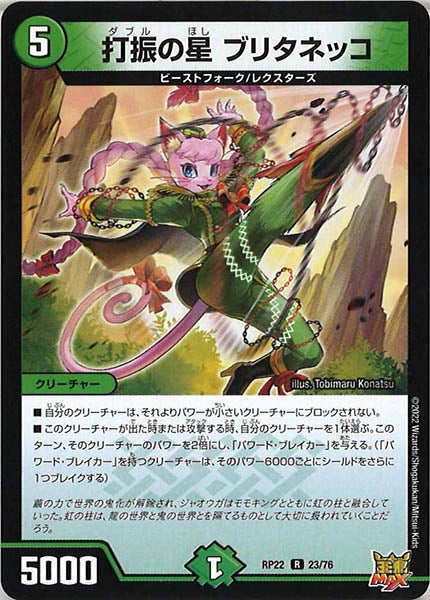 [DMRP-22]打振の星 ブリタネッコ【R】23/76