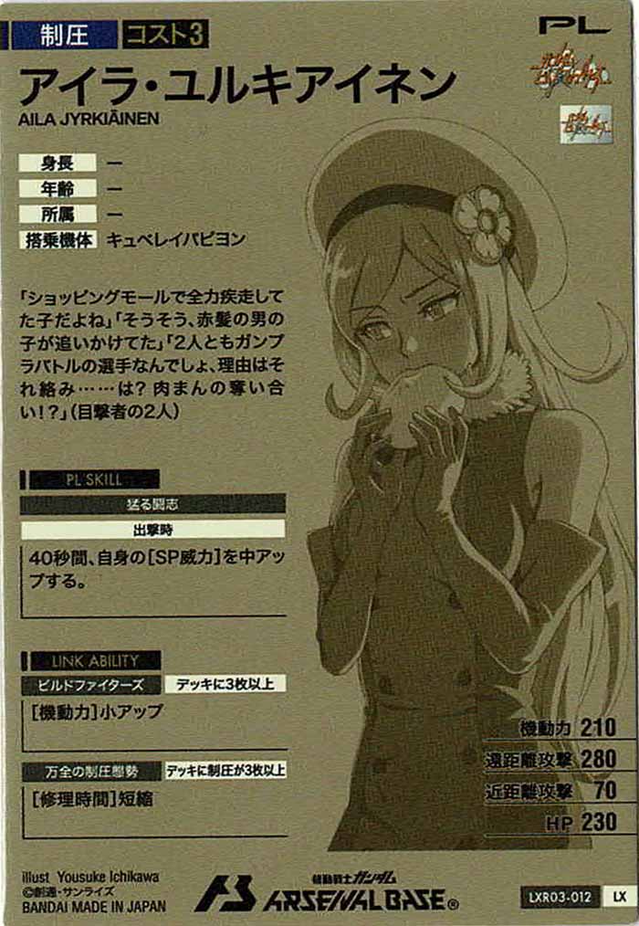 [LXR03]アイラ・ユルキアイネン【LX】LXR03-012