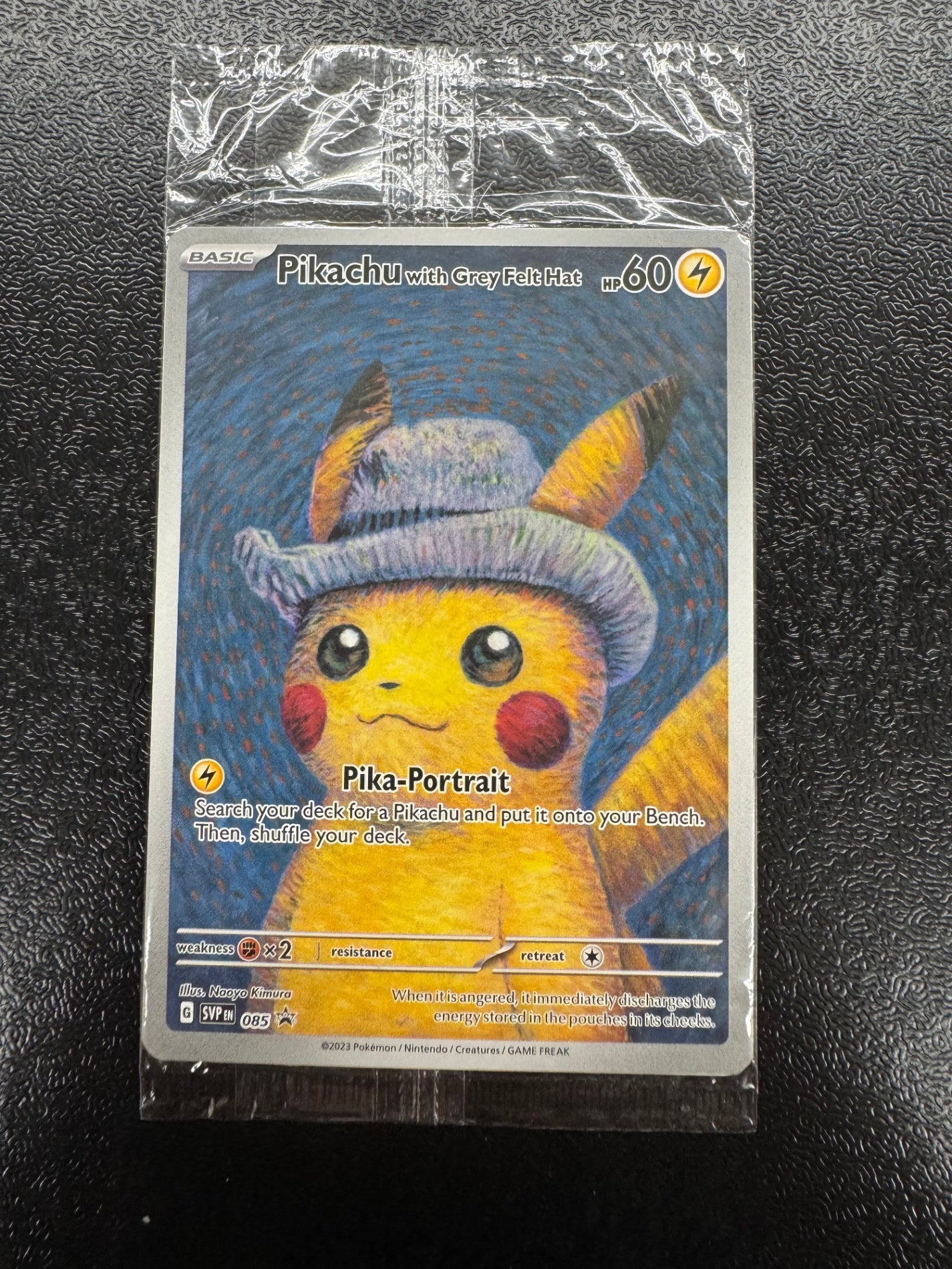 [SVP EN]Pikachu with Grey Felt Hat 【PROMO】085