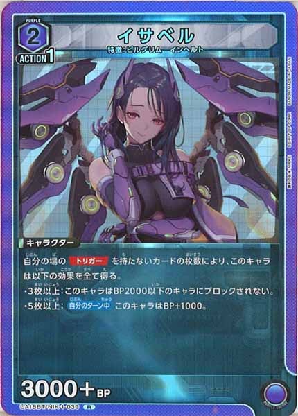 [UA18-BT]イサベル【R】UA18BT/NIK-1-039