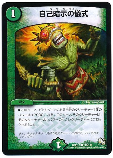 [DMR-13]自己暗示の儀式【C】110/110