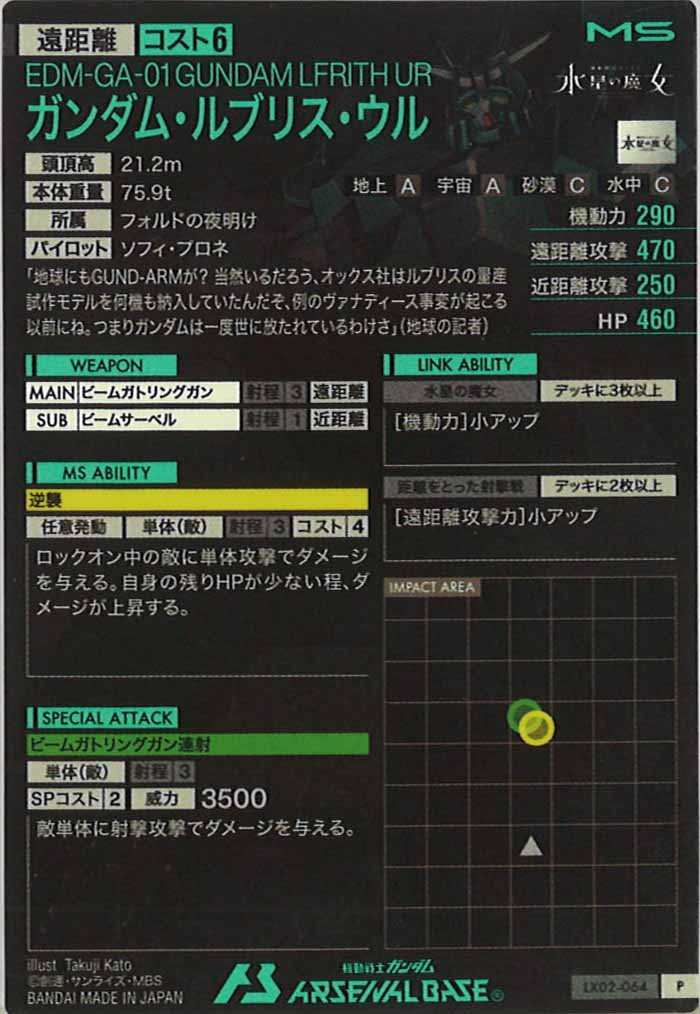 [LX02]ガンダム・ルブリス・ウル【P】LX02-064