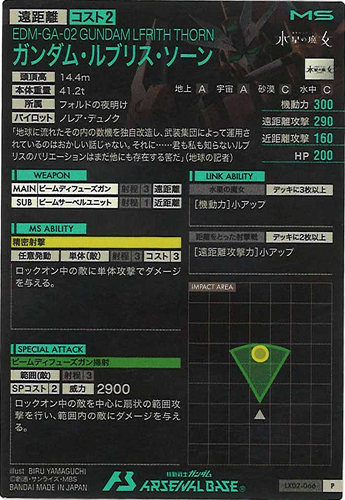 [LX02]ガンダム・ルブリス・ソーン【P】LX02-066