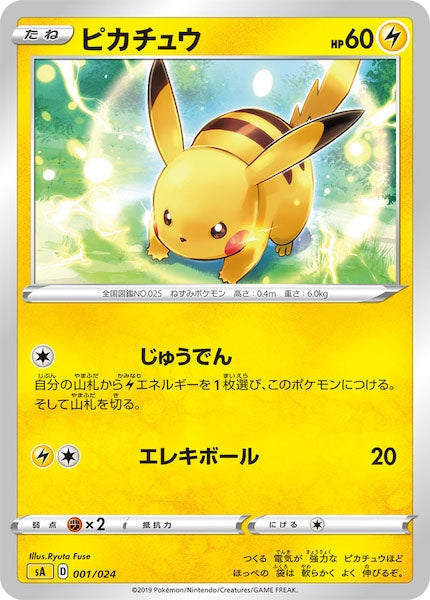 [SA4]ピカチュウ【No mark】001/024