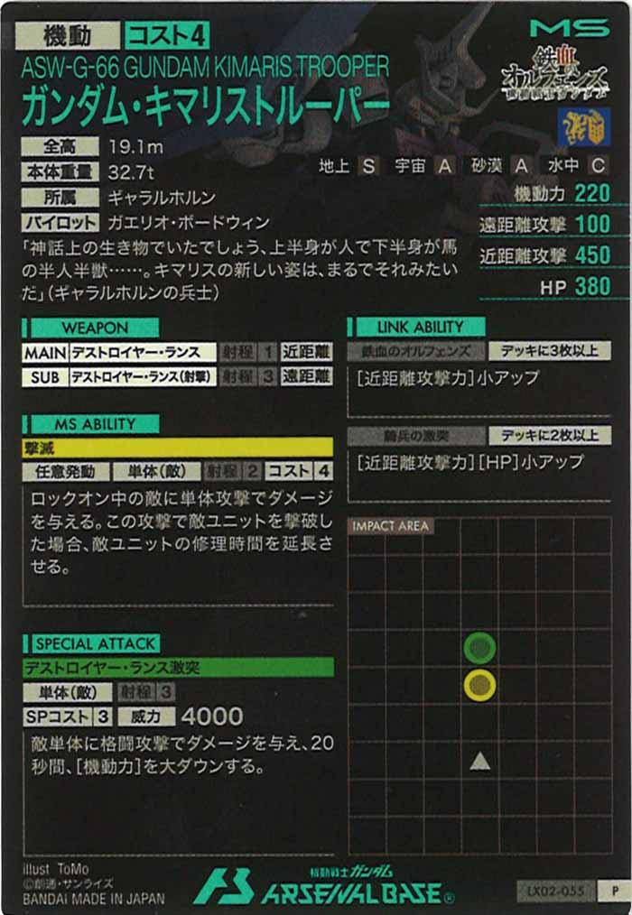 [LX02]ガンダム・キマリストルーパー【P】LX02-055