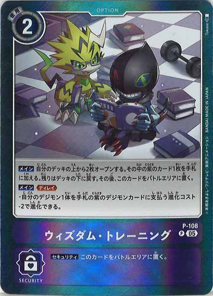 [AD-01]ウィズダム・トレーニング（ホイル加工）【P】P-108
