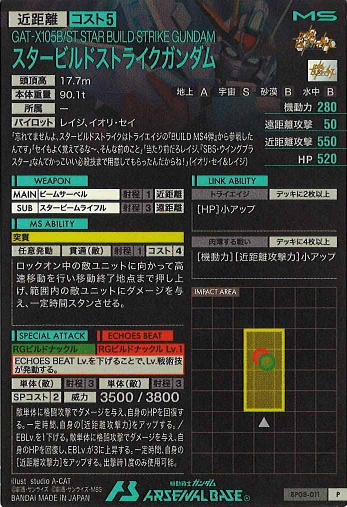 [BP08]スタービルドストライクガンダム【P】BP08-011