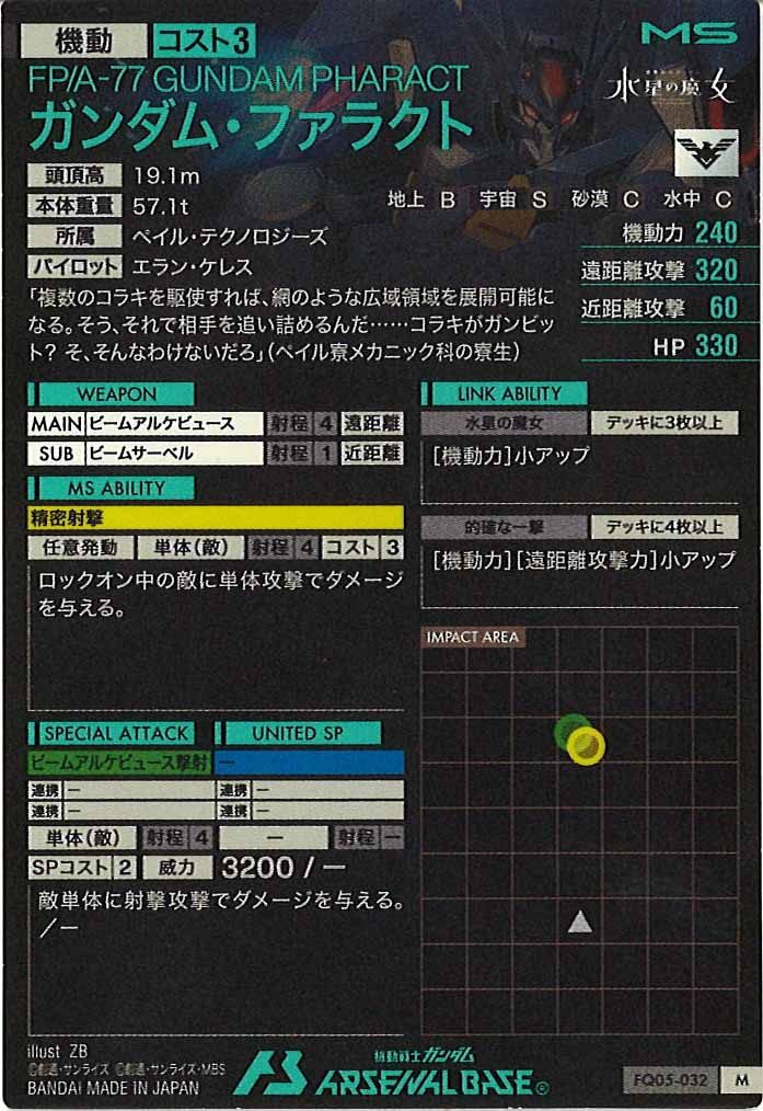 [FQ05]ガンダム・ファラクト【M】FQ05-032