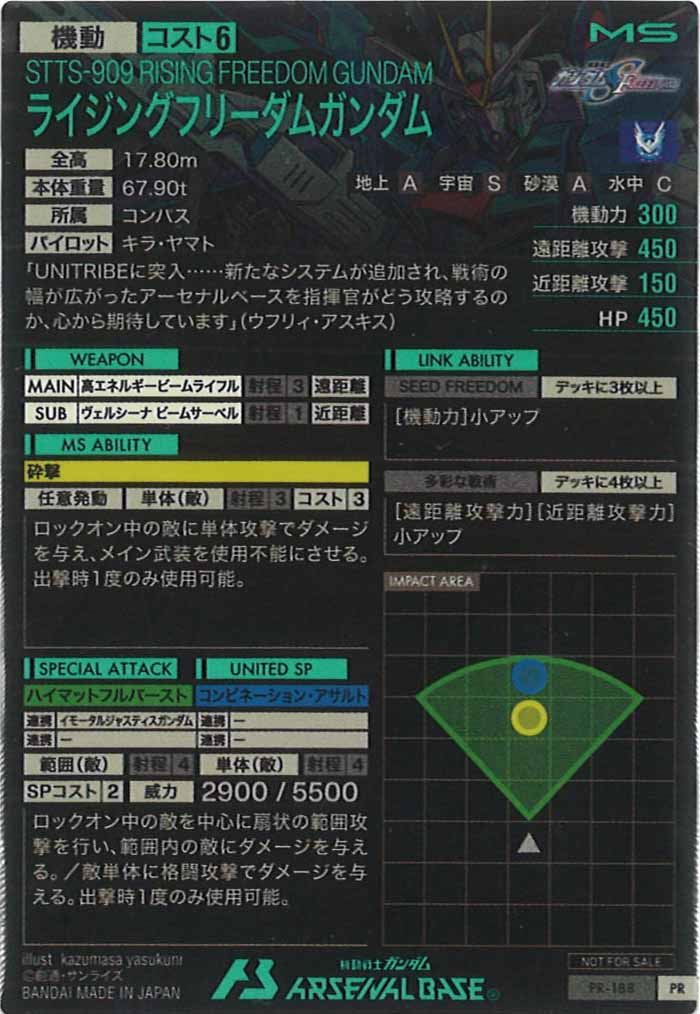 [PR]ライジングフリーダムガンダム【PR】PR-188