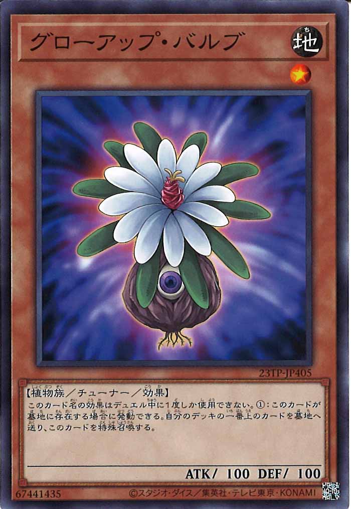 [23TP]グローアップ・バルブ(ノーマル)23TP-JP405