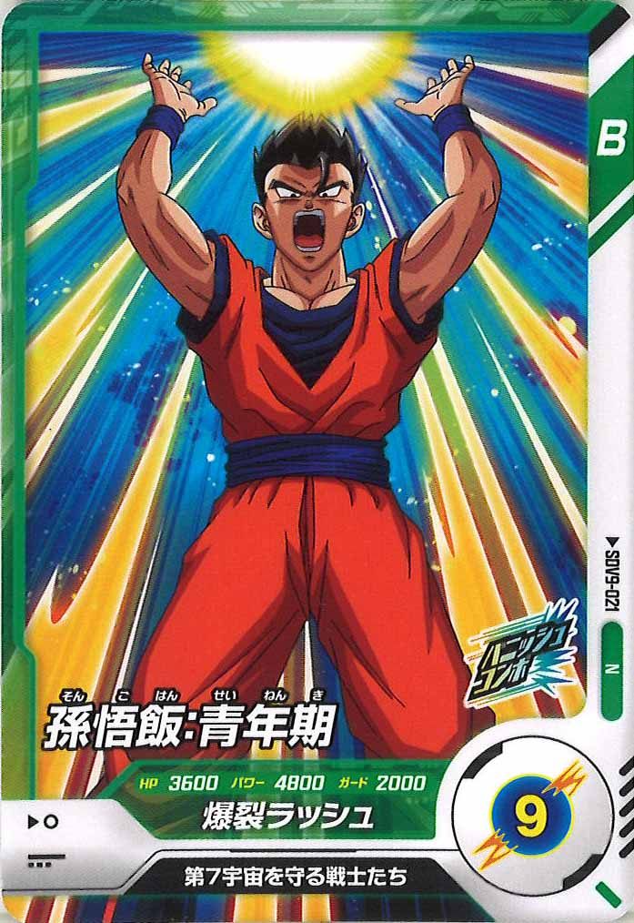 [DB_SDV9]孫悟飯:青年期【N】SDV9-021