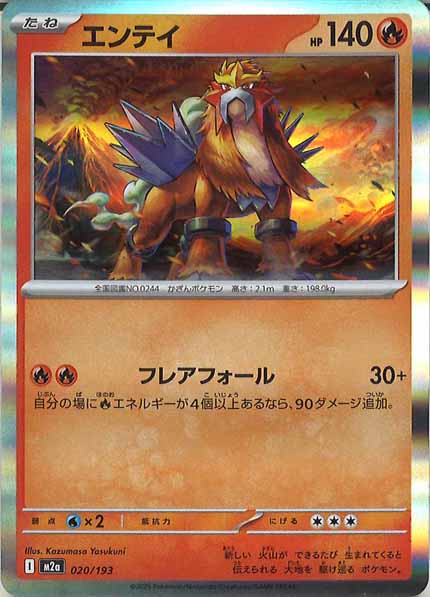 [M2a]エンテイ【No mark】020/193