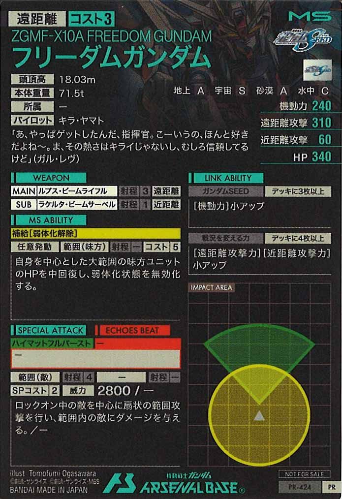 [PR]フリーダムガンダム【PR】PR-424