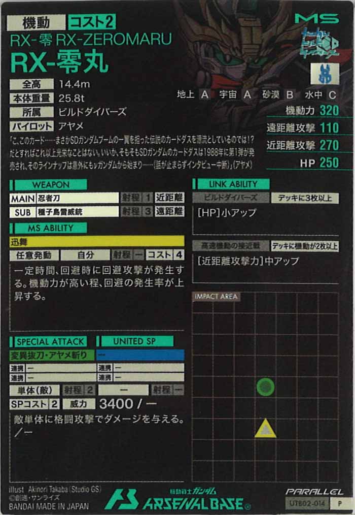 [UTB02]RX-零丸(PARALLEL)【P】UTB02-014