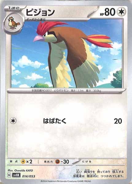 [SVHK]ピジョン【No mark】014/053