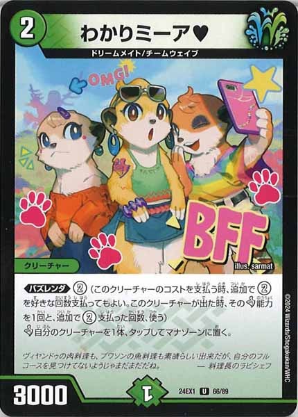 [DM24-EX1]わかりミーア 【UC】66/89