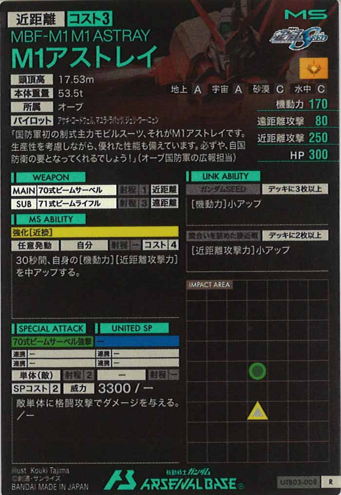 [UTB03]M1アストレイ【R】UTB03-008