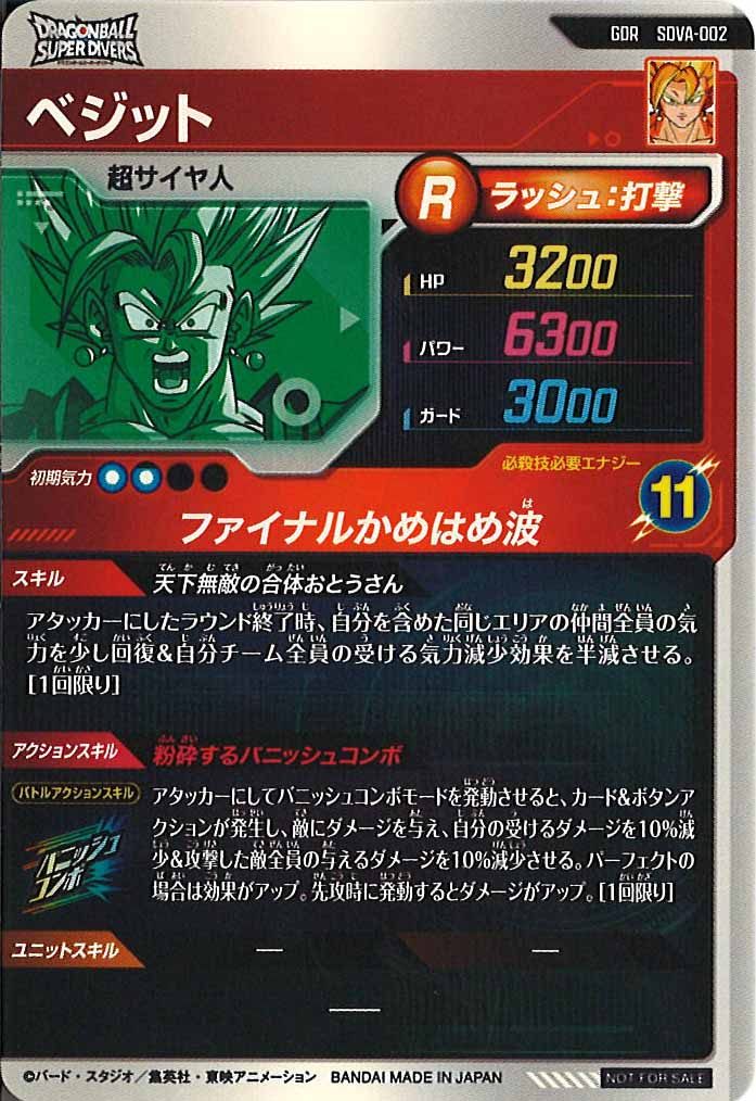 [DB_PR]ベジット【GDR】SDVA-002