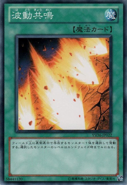 [YSD6]波動共鳴(ノーマル)YSD6-JP022