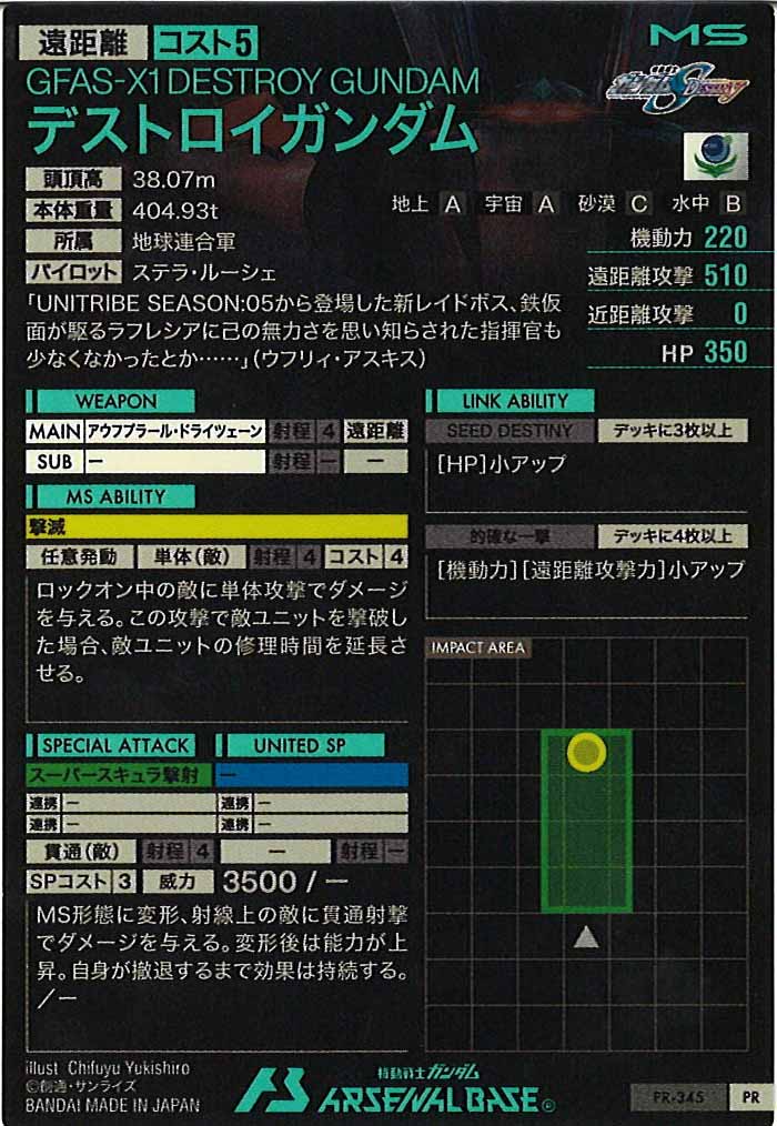 [PR]デストロイガンダム【PR】PR-345