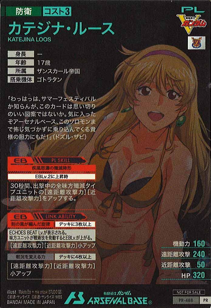 [PR]カテジナ・ルース【PR】PR-488