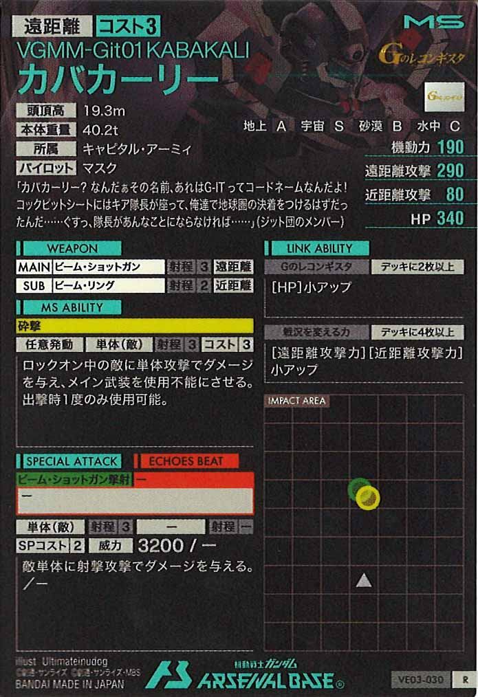 [VE03]カバカーリー(HAROGRAM)【R】VE03-030