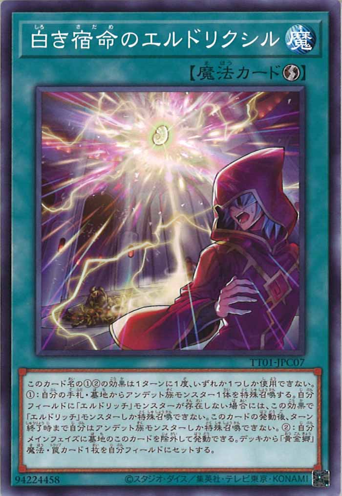 [TT01-JPC]白き宿命のエルドリクシル(ノーマル)TT01-JPC07
