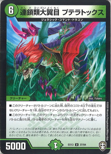 [DMEX-13]連鎖類大翼目 プテラトックス【UC】37/84