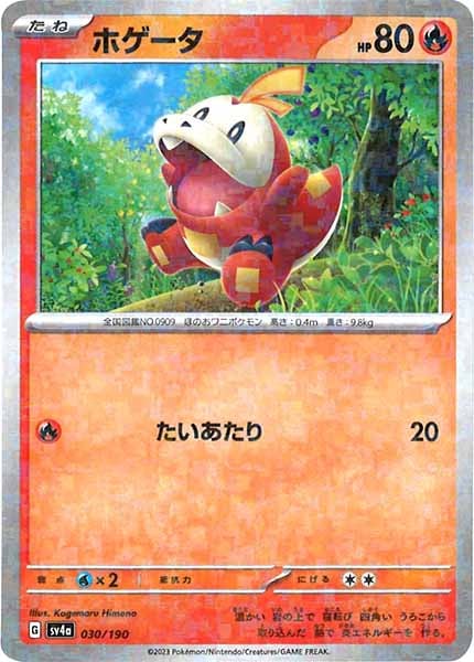 [SV4a]ホゲータ（ミラー仕様）【No Mark】030/190