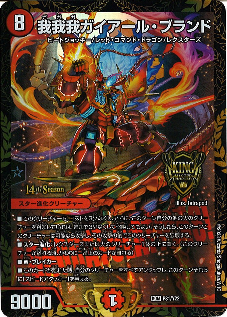[PR-Y22]我我我ガイアール・ブランド【KGM】P31/Y22