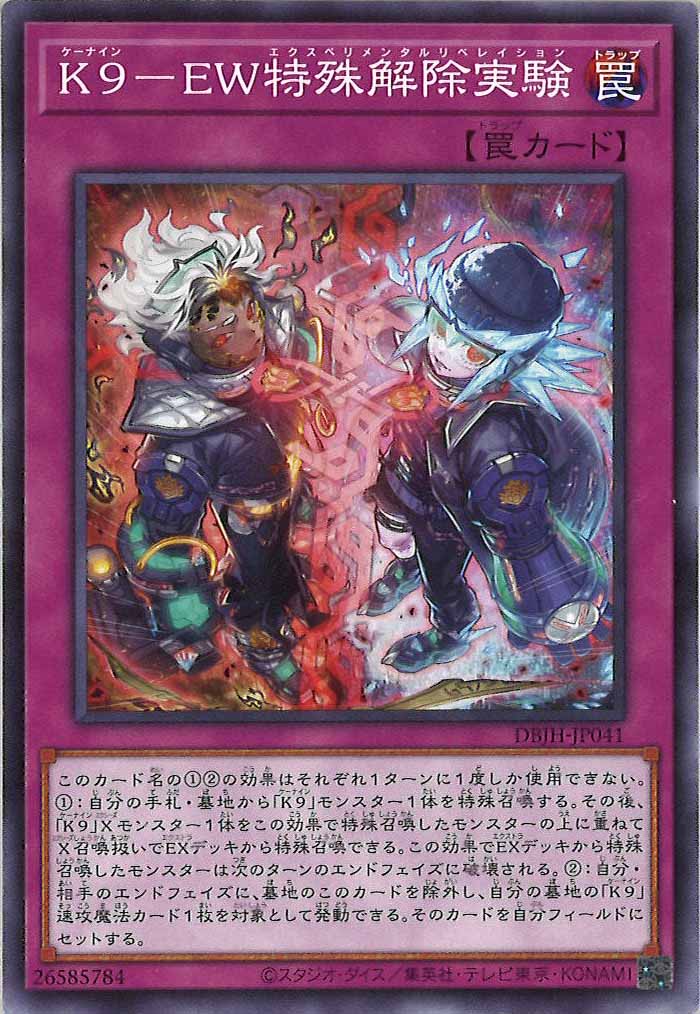 [DBJH]Ｋ９－ＥＷ特殊解除実験(ノーマル)DBJH-JP041